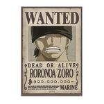 Product One Piece Zoro Wanted Poster thumbnail image