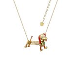 Product Disney Couture Pixar Toy Story Gold-Plated Slinky Dog Necklace thumbnail image