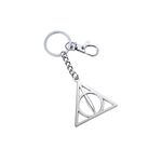 Product Harry Potter Deathly Hallows Keyring and Pin Badge thumbnail image