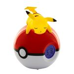 Product Pokemon Alarm Clock Pokeball with Light Pikachu thumbnail image