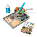 Product Melissa & Doug Pretend Play: Non-Wood Simmer & Stir Stove-Top Play Set (Color Reveal Water Wow!) (6074892) thumbnail image