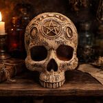 Product Φιγούρα Nemesis Now: Premium Quality - Apothecary Skull thumbnail image