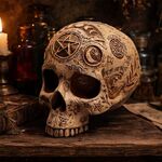 Product Φιγούρα Nemesis Now: Premium Quality - Apothecary Skull thumbnail image
