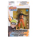 Product Bandai Anime Heroes: Naruto - Uzumaki Naruto Sage Mode Action Figure (6,5") (36907) thumbnail image