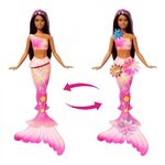 Product Mattel Barbie: Fantasy - Barbie Flower Magic Mermaid Brunette (JDM73) thumbnail image
