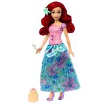 Product Κούκλα Mattel Disney Princess: Spin  Reveal - Ariel Doll (HTV88) thumbnail image