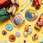 Product Ohuhu Markers Fine & Dot Acrylic Markers Set 36 thumbnail image