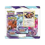 Product Pokemon TCG  Sword & Shield 6 Chilling Reign 3-pack Blister Eevee thumbnail image