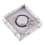 Product Βραχιόλι Harry Potter Charm Set Black Leather /Deathly Hallows/ Snitch/ Platform 9 3/4/Spellbeads thumbnail image