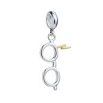 Product Harry Potter Sterling Silver Bolt and Glasses Slider Charm thumbnail image