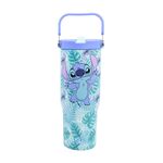 Product Stitch Aloha Young Adult Cool Insulated Stainless Steel Tumbler With Handle thumbnail image