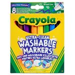 Product 58-8328G Crayola 8 Χονδροί Πλενόμενοι Μαρκαδόροι thumbnail image