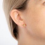 Product Σκουλαρίκια Disney Couture Winnie the Pooh Gold-Plated Piglet Character Studs thumbnail image