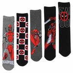 Product Marvel Deadpool 5 Pack Sock Gift Set thumbnail image