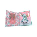 Product Disney Stitch Notebook and 6 Gel Pens set thumbnail image