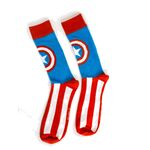 Product Captain America Red White Striped Socks  thumbnail image