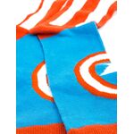Product Captain America Red White Striped Socks  thumbnail image