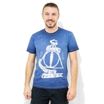 Product Harry Potter Master Of Death Blue T-Shirt thumbnail image