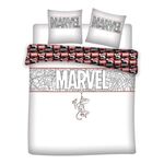 Product Σετ Παπλωματοθήκης Διπλό Marvel Logo thumbnail image