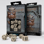Product Dwarven Dice Set: Beige & Black thumbnail image