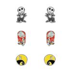 Product Disney Nightmare Before Christmas 3 Pairs of Studs Earrings thumbnail image