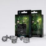 Product Elvish Dice Set: Translucent & Black thumbnail image