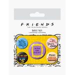 Product Friends Pin Badges 5-Pack Quotes thumbnail image