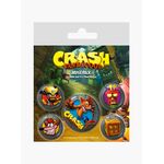 Product Crash Bandicoot Pin Badges thumbnail image