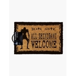 Product Death Note Doormat Shinigami Welcome thumbnail image