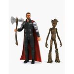 Product Avengers Infinity War Marvel Select Action Figures Thor & Groot thumbnail image
