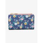 Product Loungefly Stitch and Scrub Floral Print Wallet thumbnail image