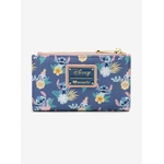 Product Loungefly Stitch and Scrub Floral Print Wallet thumbnail image