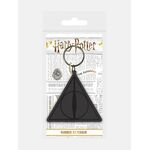 Product Harry Potter Deathly Hallows Rubber Keychain thumbnail image