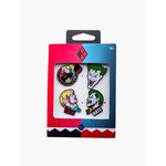 Product DC Comics Collectors Pins Joker & Harley Quinn (4-Pack) thumbnail image