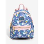 Product Loungefly Stitch and Scrub Floral Print Mini Backpack thumbnail image