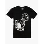 Product Marvel Spider-Man Side View Black T-Shirt thumbnail image