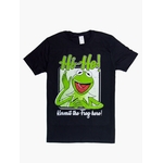 Product Hi-Ho Kermit the Frog Here Black T-Shirt thumbnail image
