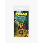 Product Crash Bandicoot Rubber Keychain Aku Aku thumbnail image