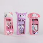 Product Σετ Γραφικής Ύλης Hello Kitty Pencil Case Plush with Accessories 1τμχ Τυχαία Επιλογή thumbnail image