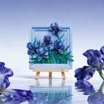 Product Σετ Ζωγραφικής Magnet Diy Lilac Irises  Resin Diy 3D thumbnail image