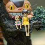 Product Επιτραπέζιο Ρολόι Studio Ghibli My Neighbor Totoro Ghibli Statue Diorama Clock Mei, Satsuki & Chatbus In The Pine Tree thumbnail image