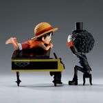 Product Φιγούρα Banpresto World Collectable Figure Log Stories: One Piece - Monkey D.Luffy & Brook Statue (8cm) (29640) thumbnail image