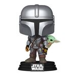 Product Φιγούρα Funko Pop! Star Wars: The Mandalorian & Grogu (2026) - The Mandalorian with Grogu thumbnail image