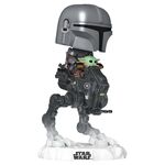Product Funko Pop! Star Wars: The Mandalorian & Grogu (2026) - The Mandalorian with Grogu in Imperial Remnant AT-RT thumbnail image