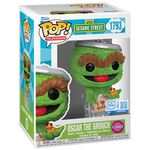 Product Φιγούρα Funko Pop! 123 Sesame Street - Oscar the Grouch (Flocked) (Special Edition) thumbnail image