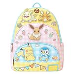 Product Loungefly Pokemon Cafe Triple Backpack thumbnail image