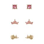 Product Σκουλαρίκια Disney Sleeping Beauty 3 Pairs  Brass Plated thumbnail image