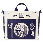 Product Loungefly Disney: The Nightmare Before Christmas - Jack Skellington & Sally Night Sky Convertible Backpack Tote Bag thumbnail image