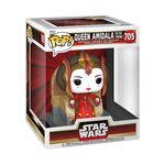 Product Funko Pop! Deluxe Star Wars: The Phantom Menace - Queen Amidala on the Throne thumbnail image