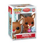 Product Φιγούρα Funko Pop! Rudolf the Red-Nosed Reindeer (Special Edition) (Flocked) thumbnail image
